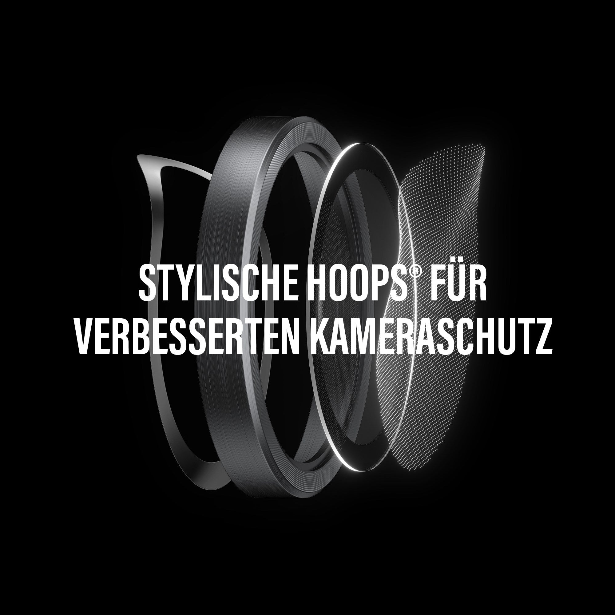 PanzerGlass® Hoops® Kameraschutz Schwarz Samsung Galaxy S26 | S26+